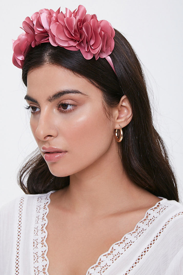 Floral Structured Headband