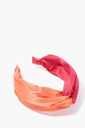 Knotted Satin Headband