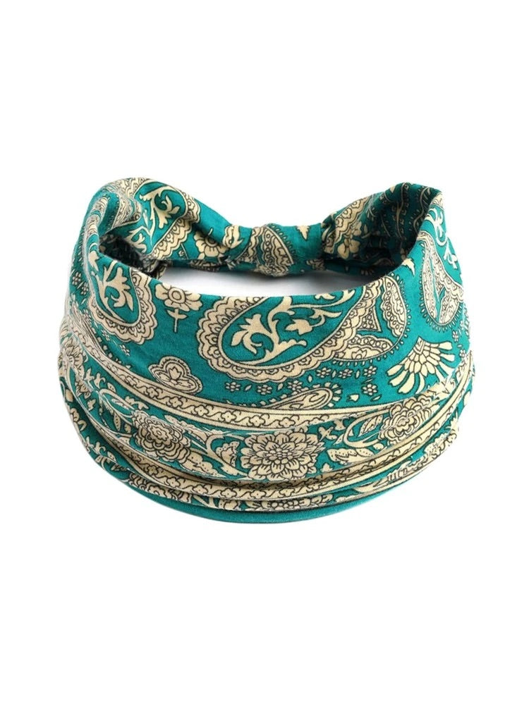 Flower Pattern Hair Band